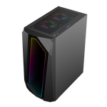 Gabinete Gamer TIME BANDIT/2 FAN TOP RGB 1 FAN REAR/SIN FUENTE GAMEMAX (os) - Foto 5