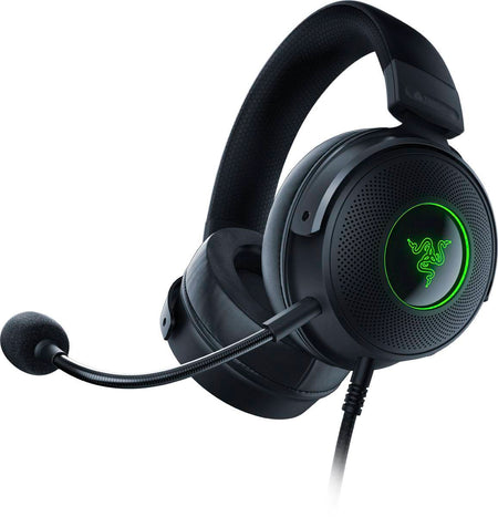Audifonos Gamer Razer Kraken V3, Audio espacial THX, Iluminación Chroma RGB(ca)