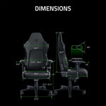 Silla Gaming Razer Iskur V2 Con Soporte Lumbar Adaptable Negro (ca) - Foto 6