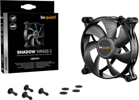 VENTILADOR SILENCIOSO SHADOW 20 mm SHADOW WINGS 2 PWM