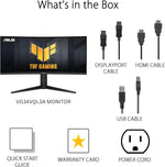 ASUS TUF Gaming - Monitor curvo de 34 pulgadas 1440P 1500R - Foto 7