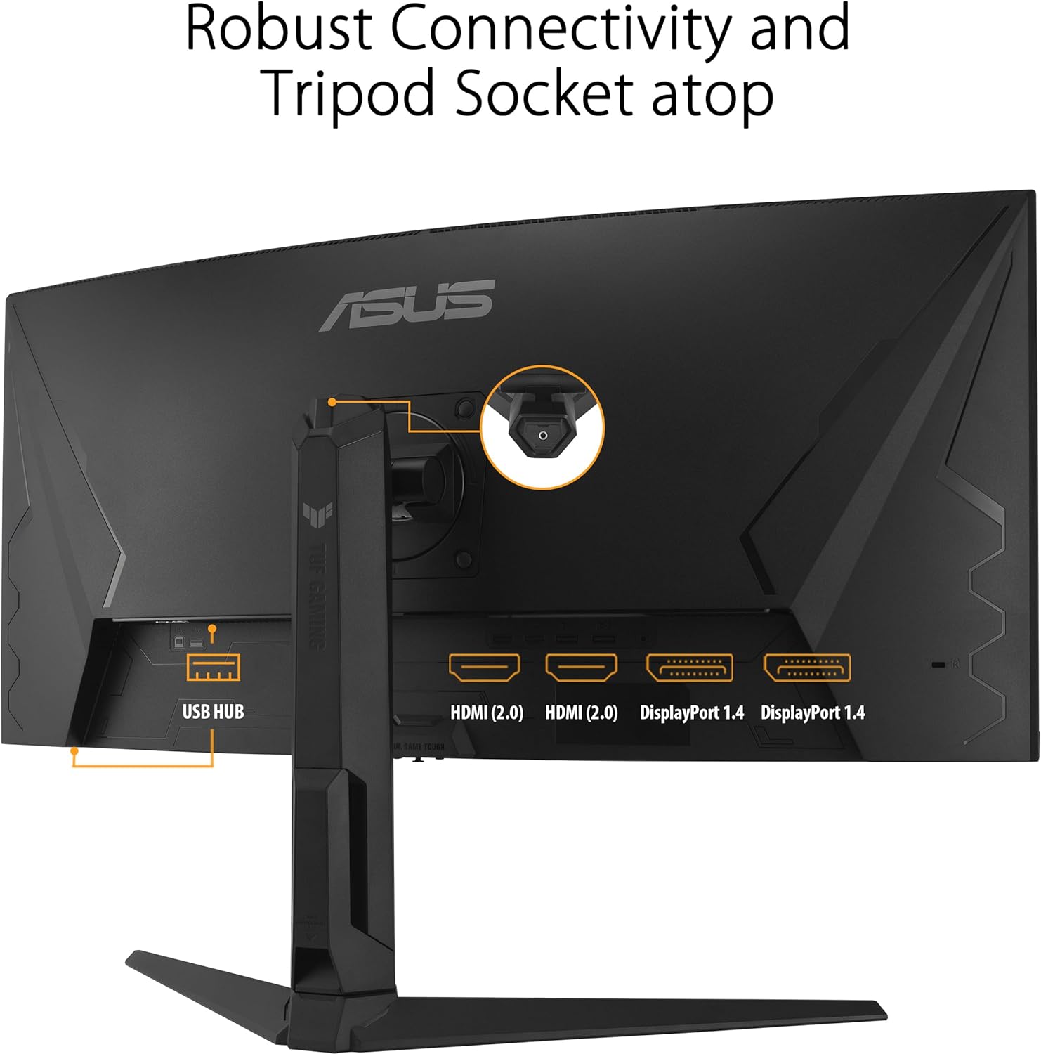 ASUS TUF Gaming - Monitor curvo de 34 pulgadas 1440P 1500R