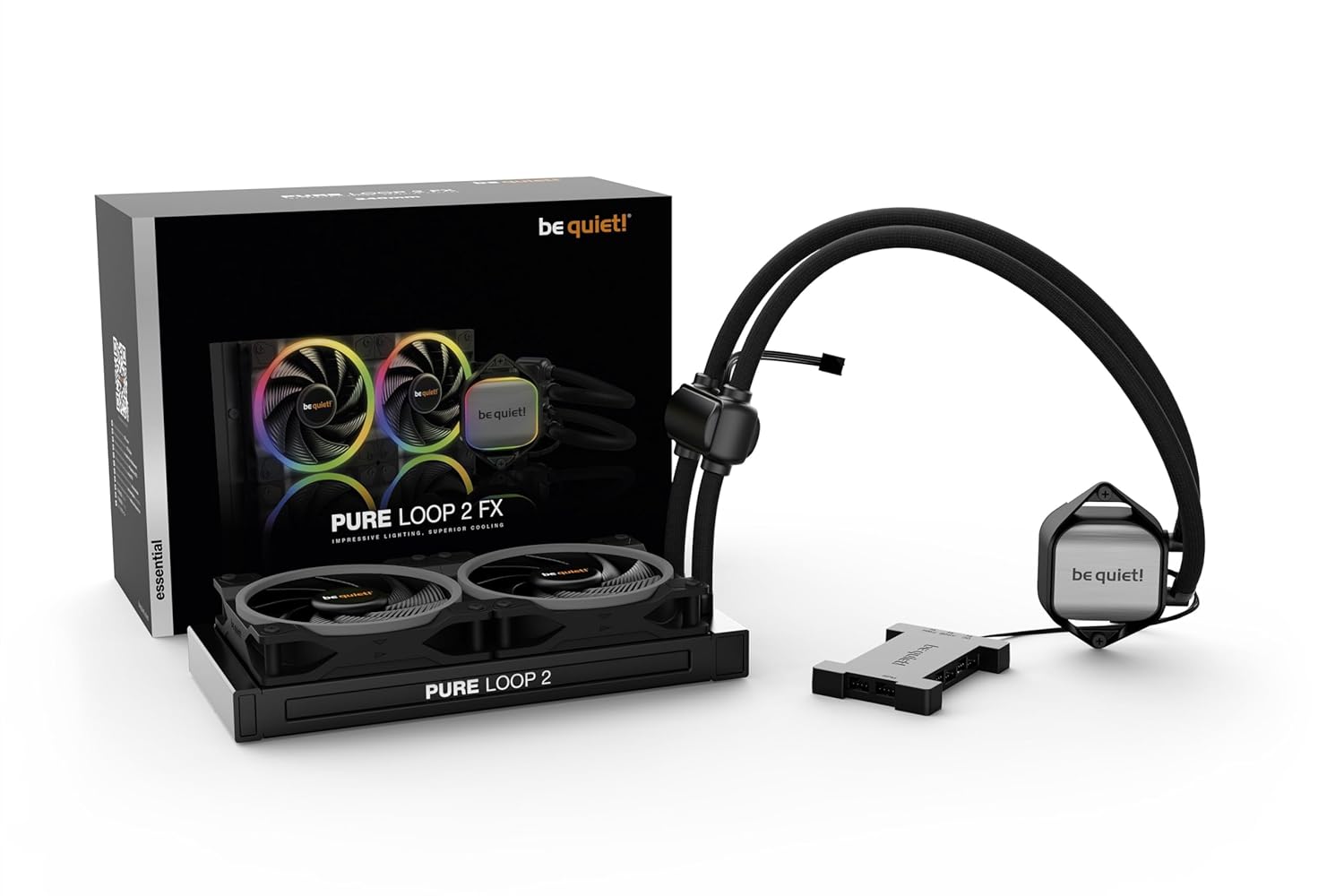 Refrigeración Liquida Be Quiet! Pure Loop 2 FX RGB, 240mm, Intel/AMD, Color Negro