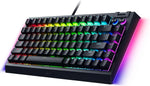 Teclado Gamer - Razer BlackWidow V4 - 75% - (Orange Switches) - Mecánico - RGB - USB 8 2.0 - Inglés - Black (ca) - Foto 2