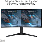 ASUS TUF Gaming - Monitor curvo de 34 pulgadas 1440P 1500R - Foto 5