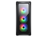 Gabinete Gamer ARCHON 2 MESH RGB BLACK 3 F PRONT/ 1 FAN REAR S/ FUENTE - Foto 3