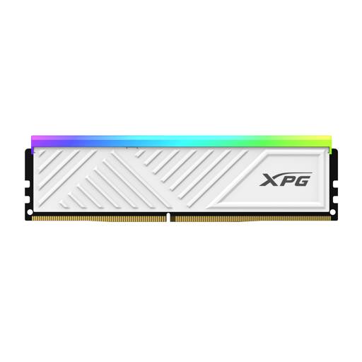 Memoria RAM XPG Spectrix D35G RGB 16GB DDR4 3200MHz White UDIMM para PC Gamer (op)