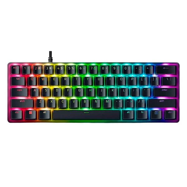Razer Huntsman Mini Black / Clicky Optical Purple Switch / Inglés (ca)