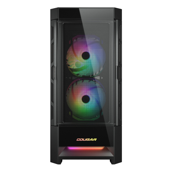 Gabinete Gamer DUOFACE RGB BLACK 3 F/ARGB /MATX/SIN FUENTE COUGAR (ot)