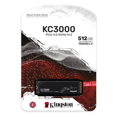 SSD Kingston KC3000 512GB M.2 NVMe PCIe 4.0 7000MB/s SKC3000S/512G (ca)
