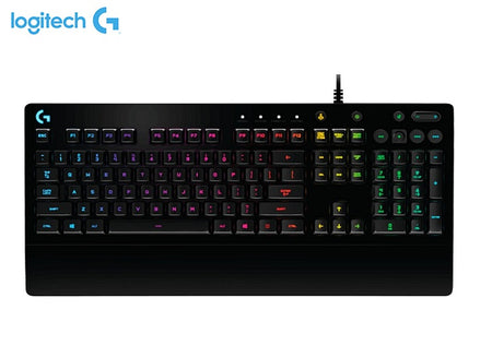 Teclado Gamer Logitech G213 Prodigy Led RGB, Inglés, Color Negro(ca)