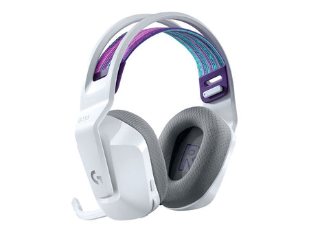 Audífonos Gamer Logitech G733 LightSpeed Wireless (RGB, Dongle USB, Blanco)(ca)
