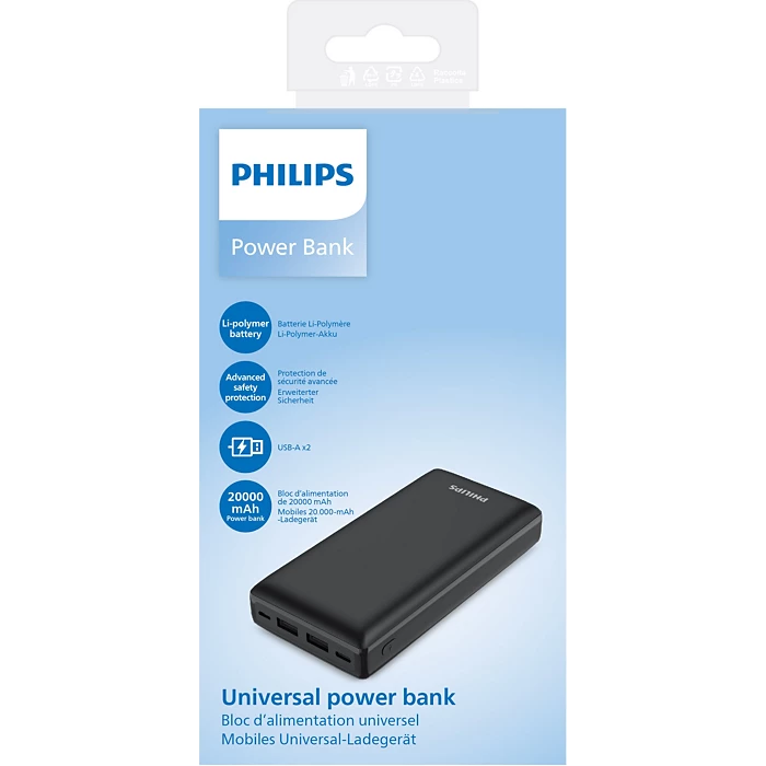 POWERBANK 20K MAH 22.5 FAST CHG USB-C DLP8790HB/95 (F)