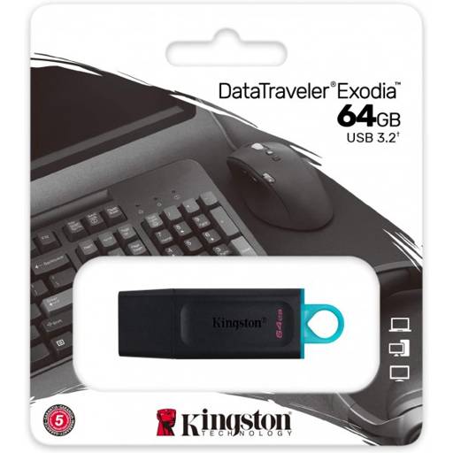 Pendrive Kingston DataTraveler Exodia 32GB USB 3.2 Gen 1 (rp)