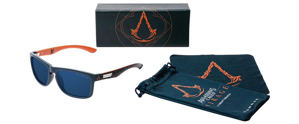 LENTES Gunnar Intercept Assassin's Creed Mirage Amber Bundle FOCUS