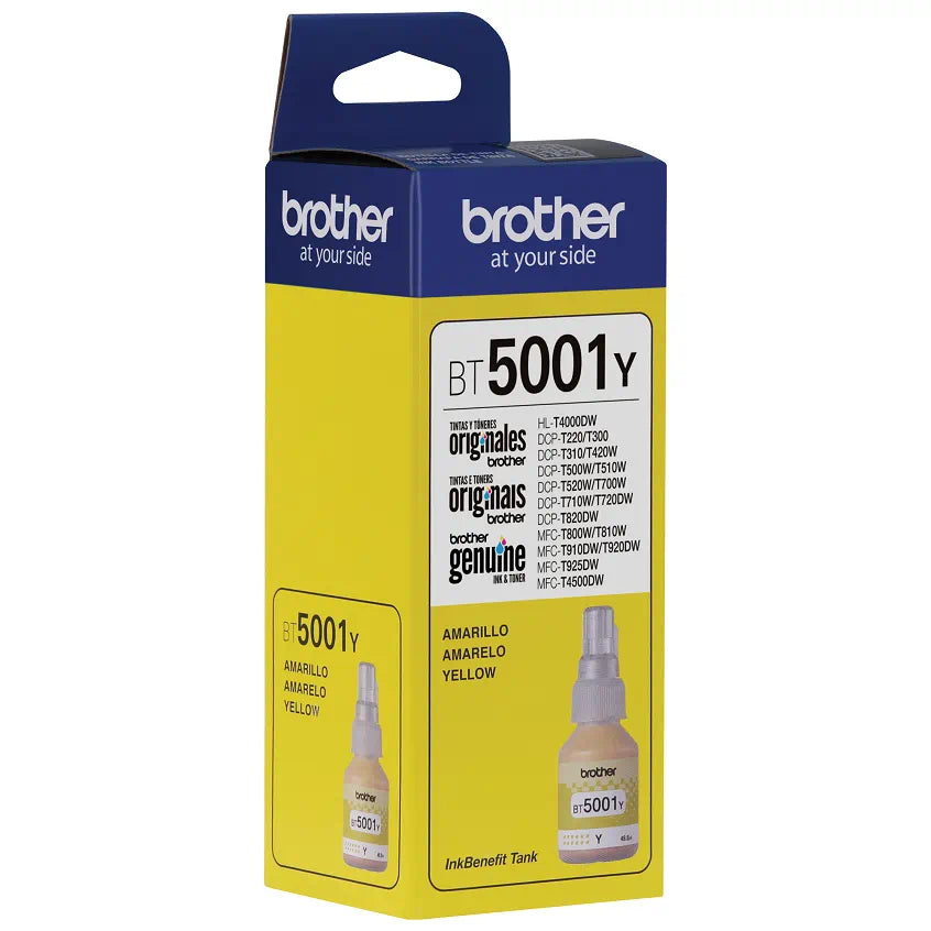 TINTA BROTHER BT5001Y YELLOW