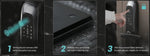 Huella digital L2S, contraseña, cilindro de cerradura de nivel C Cerradura Inteligente / Con Teclado Y Huella / CS-L2S-11FCP(A0) / Negro / Ezviz - Foto 4