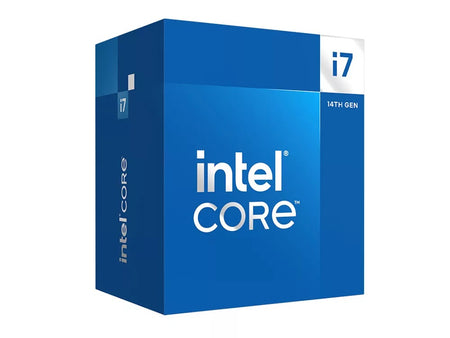 Procesador Intel Core i7-14700F Raptor Lake (LGA1700, 2.1/5.4 GHz, 20 Nucleos, 28 Hilos, 33 MB Cache, Sin Video (ON)
