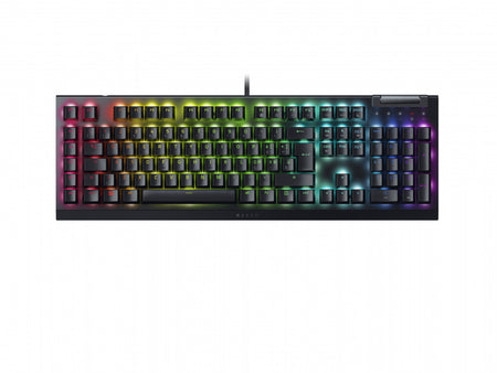 Teclado Gamer Razer BlackWidow V4 X, Mecánico, Switch Yellow, Chroma RGB, Español (ca)