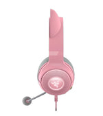 🟡 AUDÍFONOS GAMER RAZER KRAKEN KITTY V2 RGB | USB | QUARTZ | SONIDO + ESTILO ÚNICO V2 - Foto 5