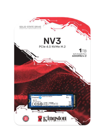 DISCO SSD M.2 NVME 1TB – KINGSTON NV3 SNV3S/1000G (ca)
