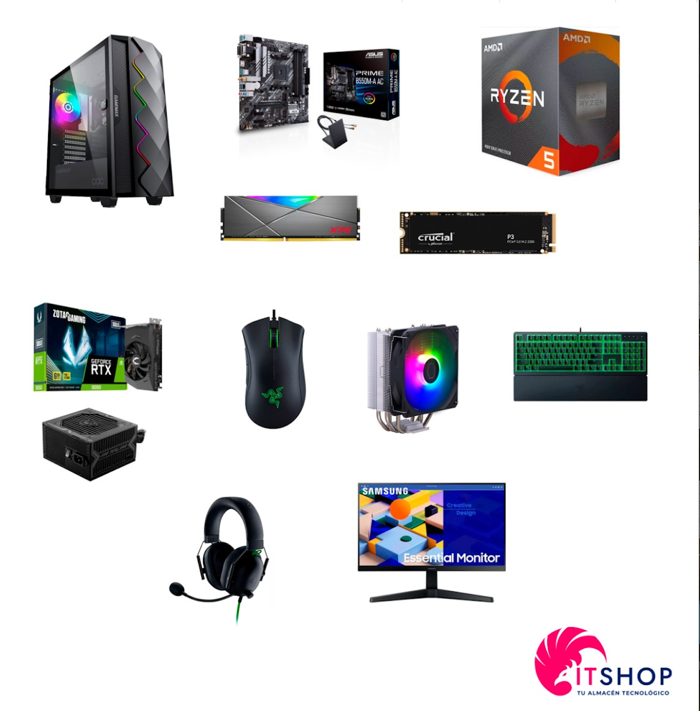 PC GAMER PHANTON PRIME EX