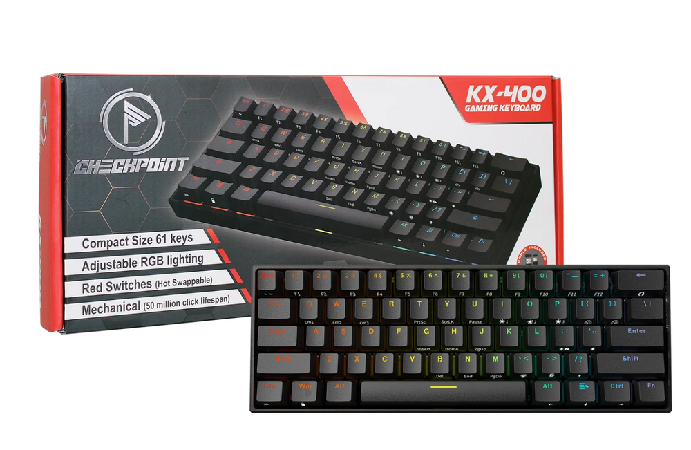 Teclado GAMER KX-400 1 Checkpoint(ca)