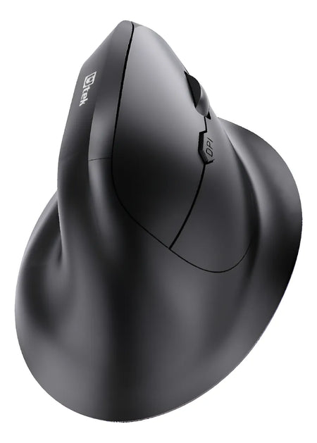 Mouse Inalámbrico UTEK Ergonomico 2,4Hz + Bluetooth recargable color negro (bal)