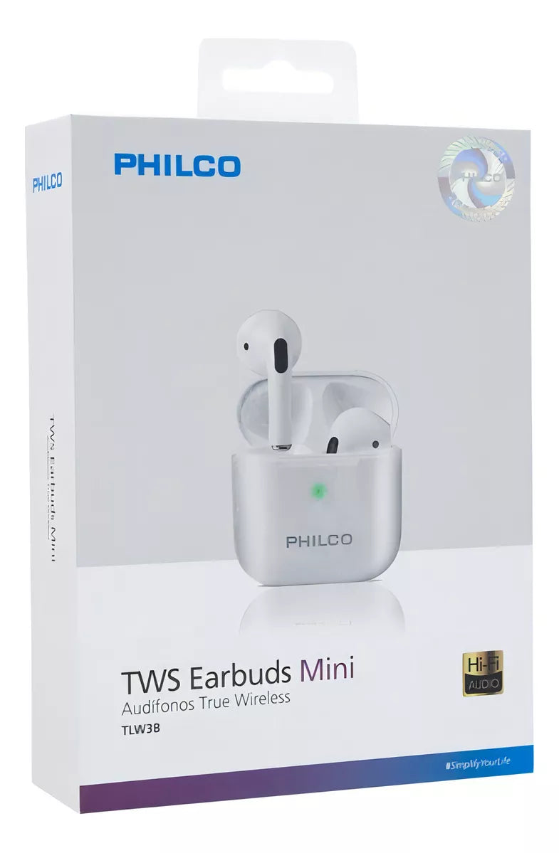 AUDÍFONO PHILCO TRUE WIRELESS TLW3B MINI (F)