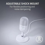 🟡 MICRÓFONO RAZER SEIREN V3 MINI USB | BLANCO | AUDIO LIMPIO PARA SETUPS MINIMALISTAS (ca) - Foto 2