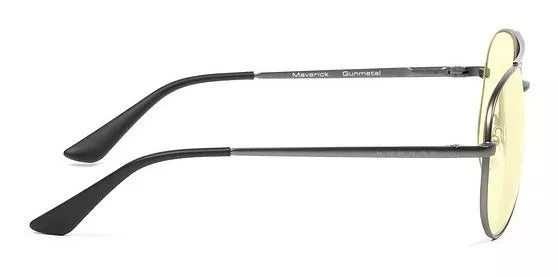 LENTES GUNNAR MAVERICK Gunmetal Amber Focus