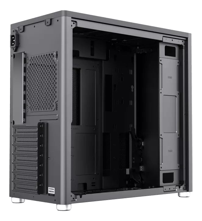 Gabinete Gamer MEDIO MESH BOX PRO BLACK SIN FUENTE GAMEMAX (os)