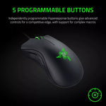 Mouse Gamer RAZER Deathadder Essential - 5 botones - 6400 dpi - USB - Black(ca) - Foto 4