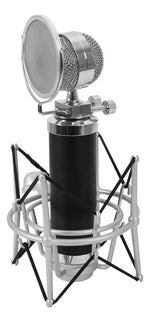 KIT MICRÓFONO DE ESTUDIO CON SOPORTE ANTI-VIBRACION ARAÑA PHILCO NOISE REDUCTION (rp) - Foto 1
