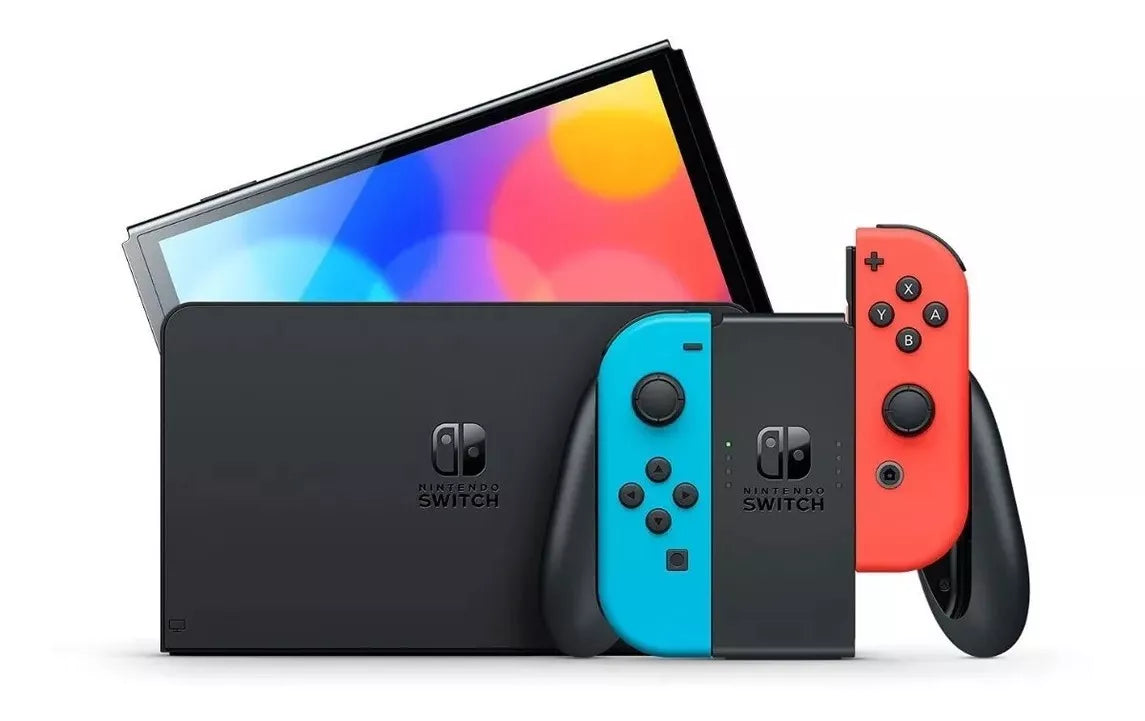 NINTENDO SWITCH OLED NEON JAPAN SPECS