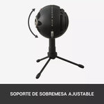 Micrófono Logitech Snowball ICE USB Black (ex) - Foto 3