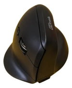 Mouse Inalámbrico UTEK Ergonomico 2,4Hz + Bluetooth recargable color negro (bal) - Foto 2