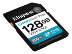 Tarjeta de Memoria Kingston Canvas Go! Plus 128GB SDXC UHS-I U3 V30 | Ideal para Cámaras, Drones y Video 4K (rp) - Foto 1