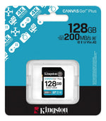 Tarjeta de Memoria Kingston Canvas Go! Plus 128GB SDXC UHS-I U3 V30 | Ideal para Cámaras, Drones y Video 4K (rp) - Foto 2