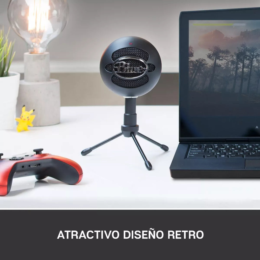 Micrófono Logitech Snowball ICE USB Black (ex)