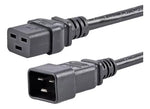 6 ft Heavy Duty 14 AWG Computer Power Cord - C19 to C20 - 14 AWG Power Cable - IEC 320 C19 to IEC 320 C20 Extension Cord - Foto 1