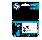 CZ113AL CARTRIDGE HP 670 NEGRO - Foto 1