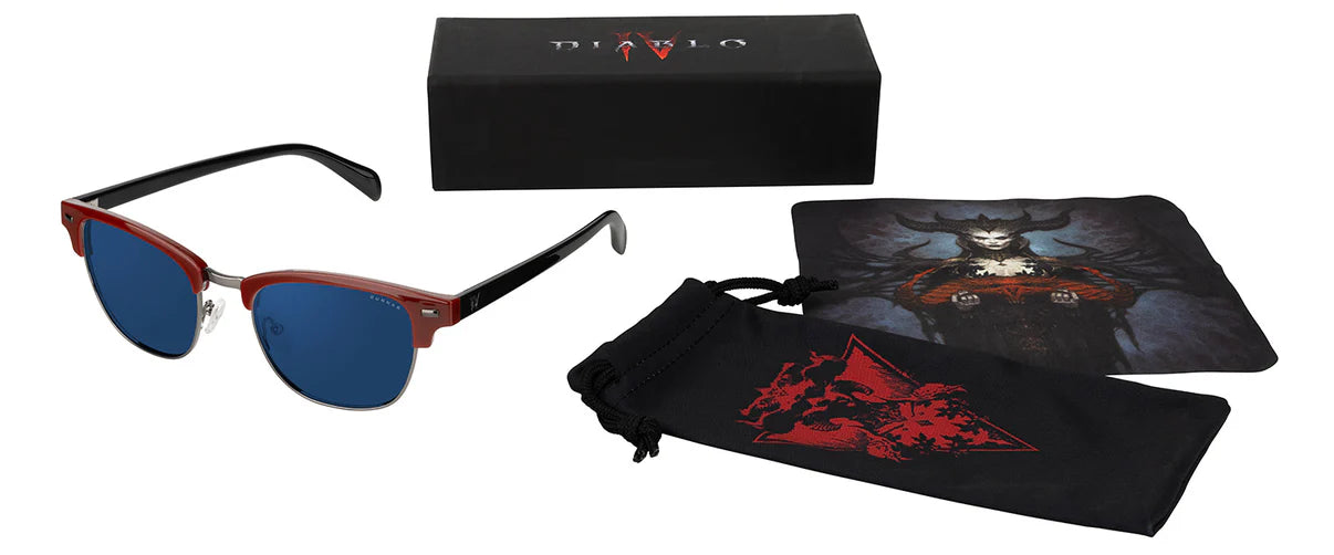 LENTES Gunnar DIABLO IV Sanctuary Edition Amber Bundle FOCUS