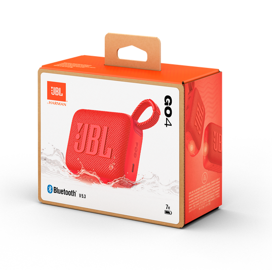 Parlante JBL Go 4 - Bluetooth - Rojo