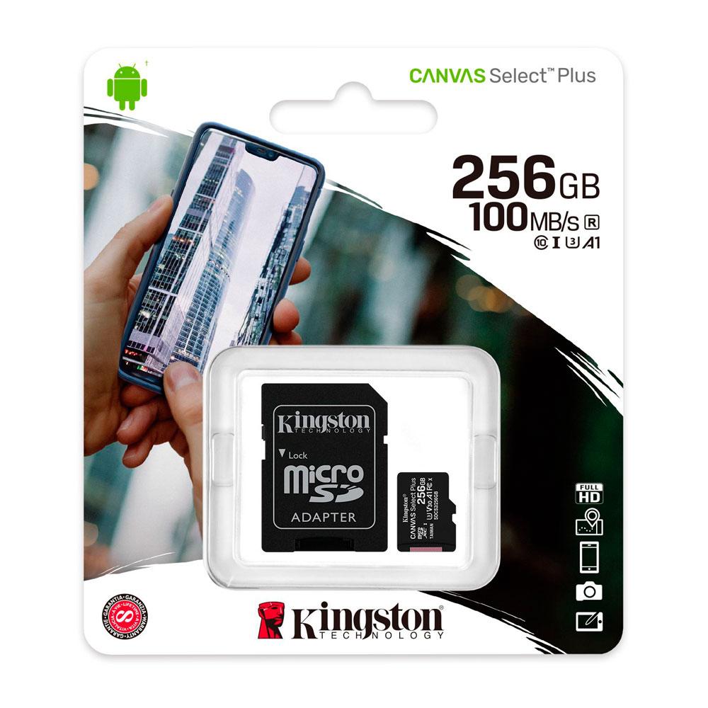 256GB MicroSDHC/SDXC Canvas Select Plus 100R/85R