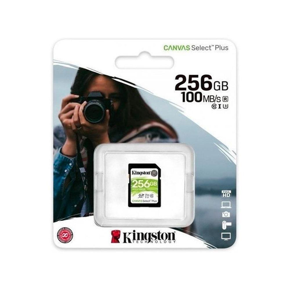 256GB SDXC Canvas Select Plus 100R C10 UHS-I U3 V3