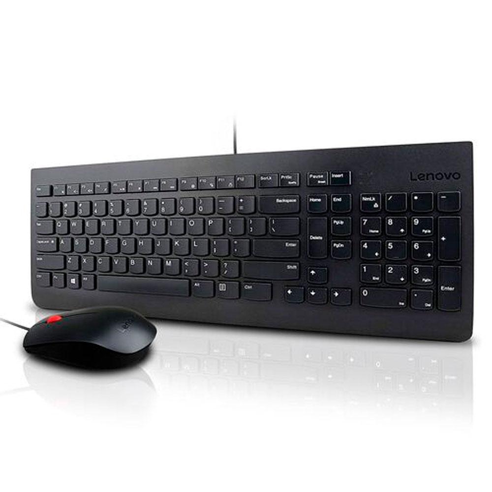 KIT TECLADO + MOUSE LENOVO CON CABLE