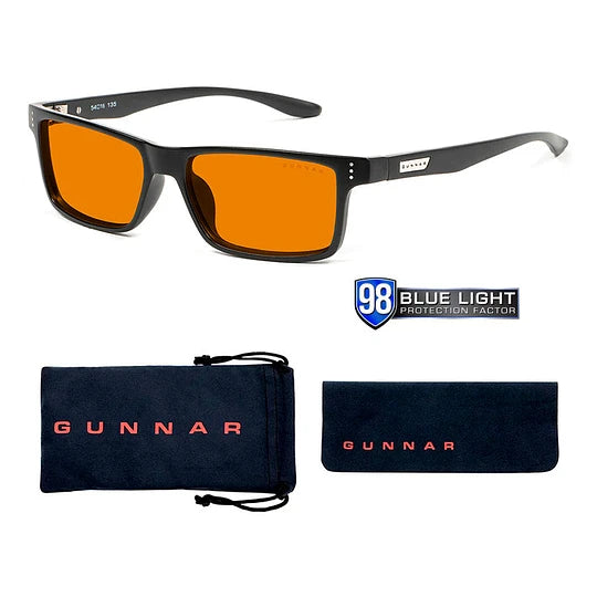 LENTES GUNNAR ENIGMA Onyx Amber MAX FOCUS