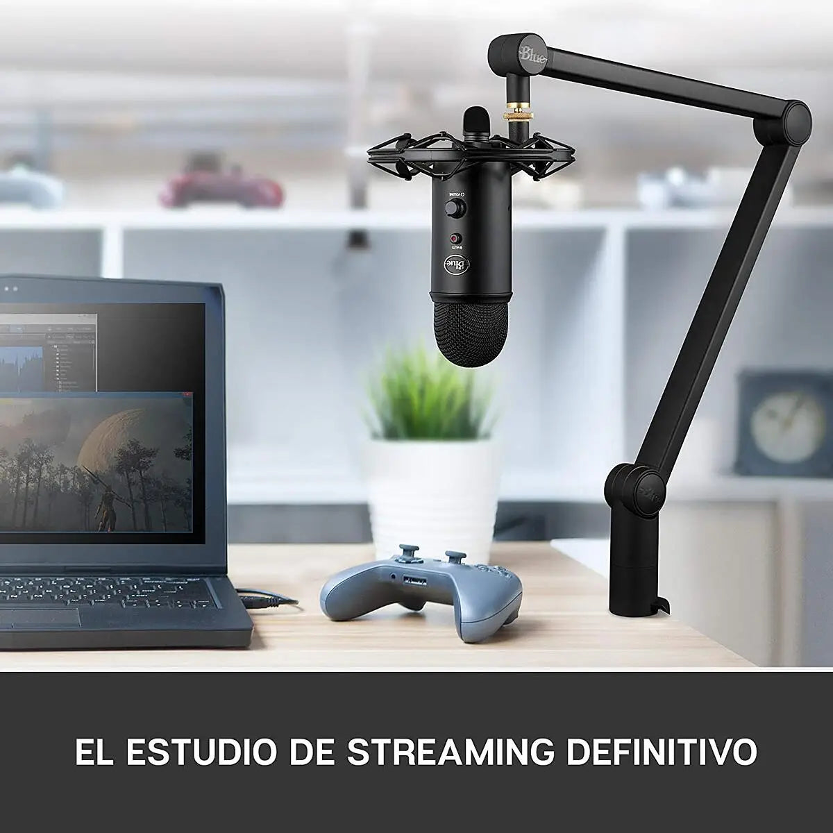 Micrófono Streaming BLUE YETICASTER Logitech (ca)