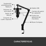 🟡 MICRÓFONO STREAMING BLUE YETICASTER LOGITECH | KIT PROFESIONAL | AUDIO DE ESTUDIO (ca) - Foto 2